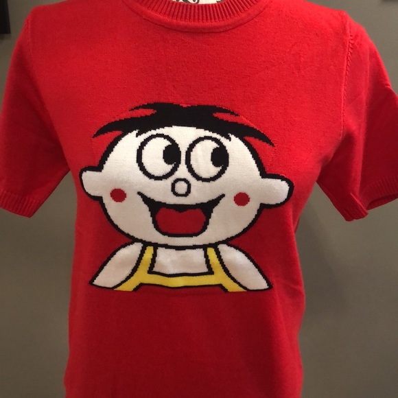 Knitted round neck top - Picture 5 of 5